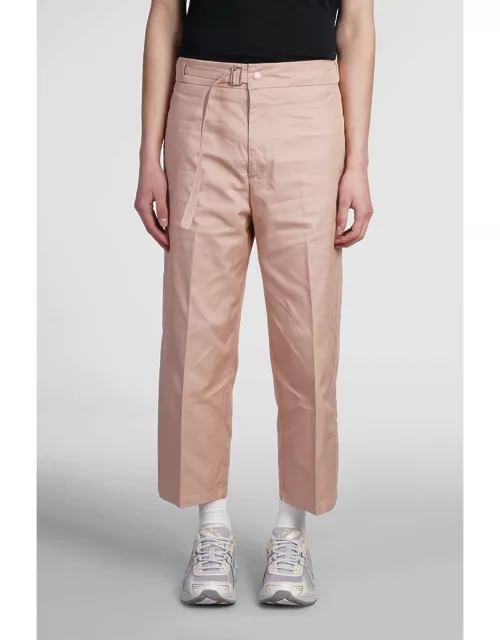 costumein Pants In Rose-pink Cotton