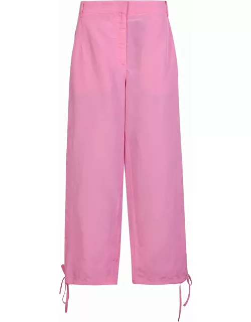 MSGM Pink Cargo Trouser