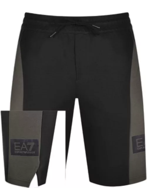 EA7 Emporio Armani Logo Shorts Black