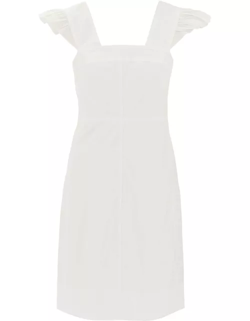 SEE BY CHLOE organic cotton dress with frilled strap