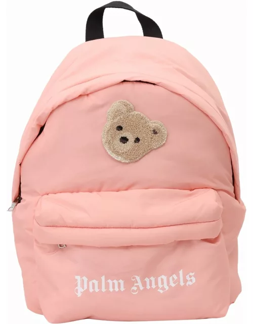 Palm Angels Logo Bear Backpack