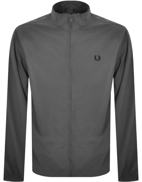 Fred Perry Woven Track Jacket Grey