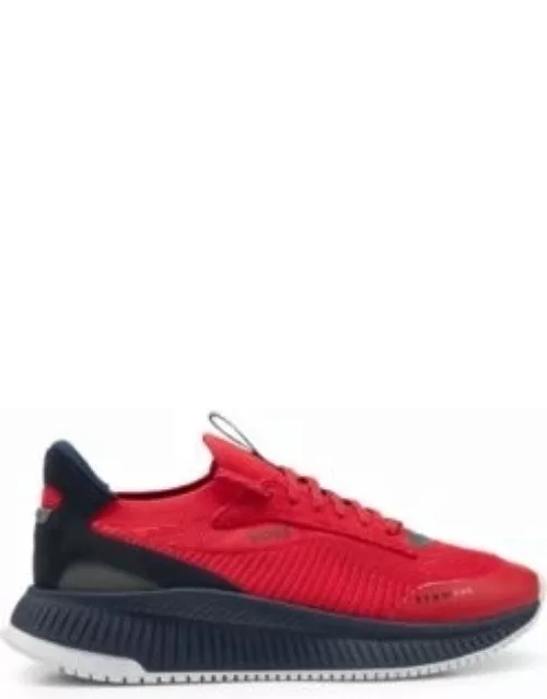 TTNM EVO trainers with knitted upper- Light Red Men's Sneaker