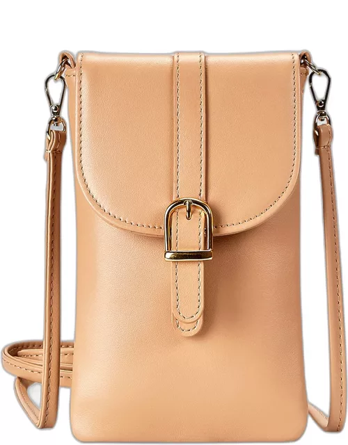 Emmie Phone Leather Crossbody Bag