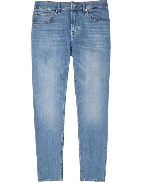 7 For All Mankind Slimmy Tapered Earthkind Jeans - Light Blue