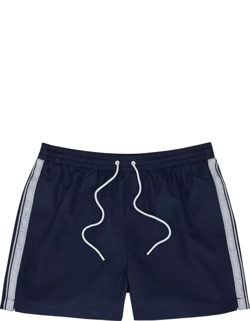 Calvin Klein Logo-jacquard Shell Swim Shorts, Shorts, Navy