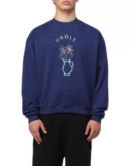 Sweatshirt DRÔLE DE MONSIEUR Men color Blue