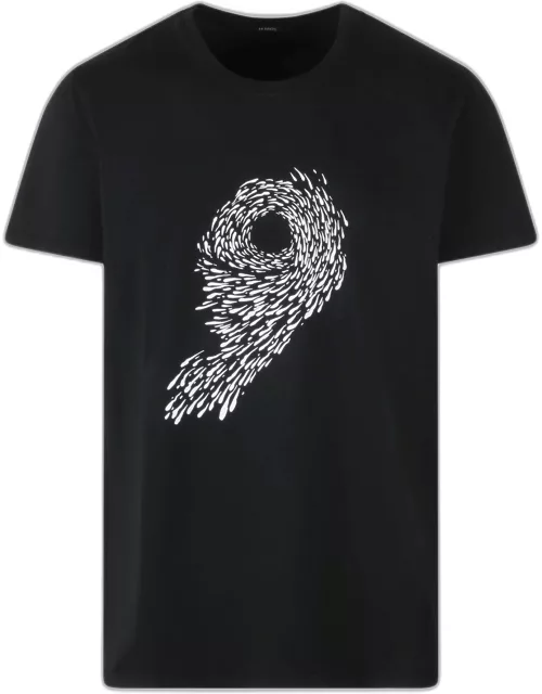 14 Bros Boo Print T-shirt