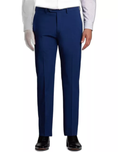 JoS. A. Bank Men's Slim Fit Suit Separates Pants, Bright Blue