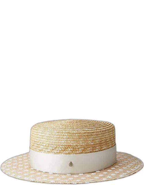Kiki Bridal Straw Hat
