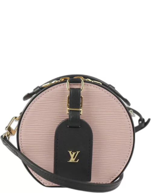 Louis Vuitton Pink Epi Leather Mini Boite Chapeau Shoulder Bag