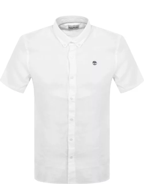 Timberland Mill River Linen Slim Fit Shirt White