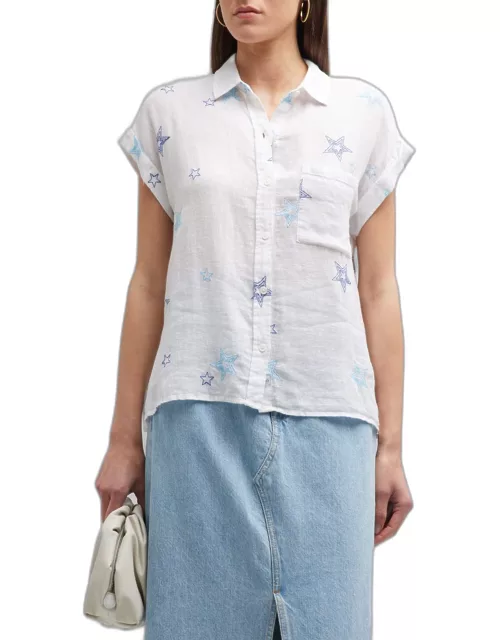 Stitched Stars Whitney Button-Front Shirt