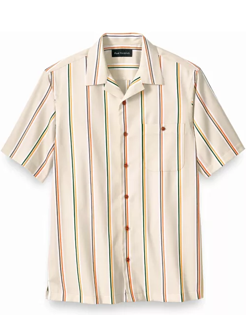 Cotton Stripe Casual Shirt