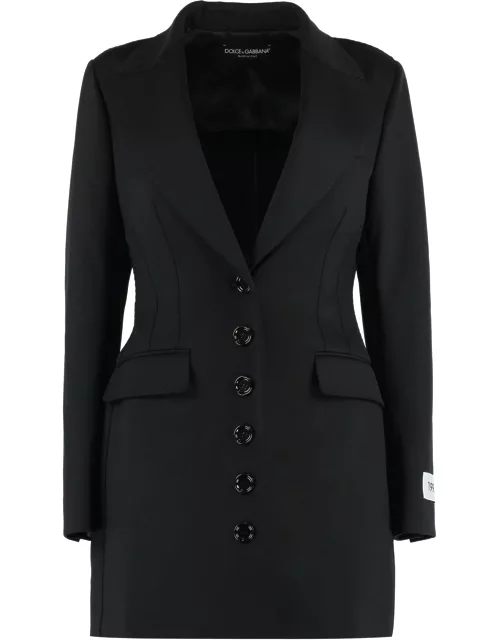 Dolce & Gabbana Single Breasted Fitted Jacket