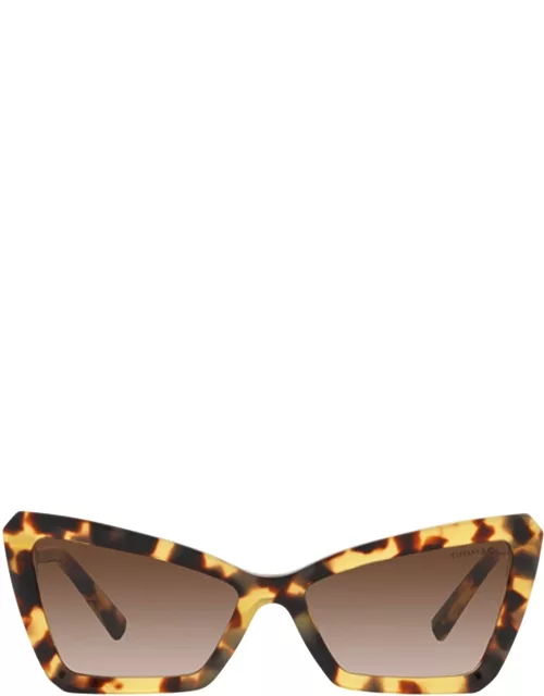 Tiffany & Co. Tf4203 Yellow Havana Sunglasse