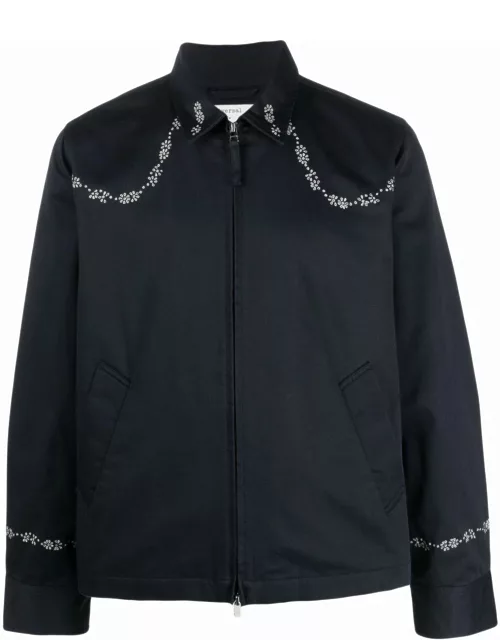 Universal Works twill-detail cotton jacket