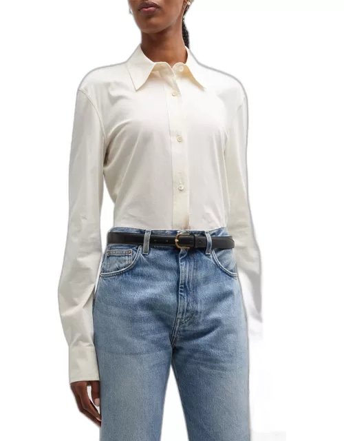 Slim Cotton Jersey Shirt