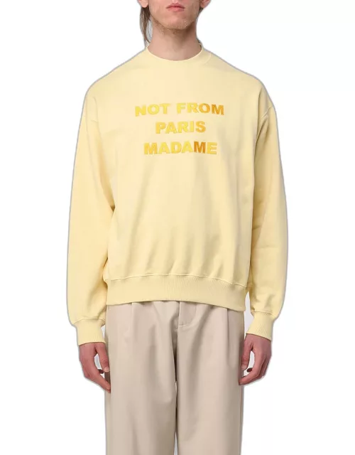 Sweatshirt DROLE DE MONSIEUR Men colour Yellow