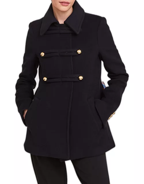 Clara Double-Breasted Cashmere Coat