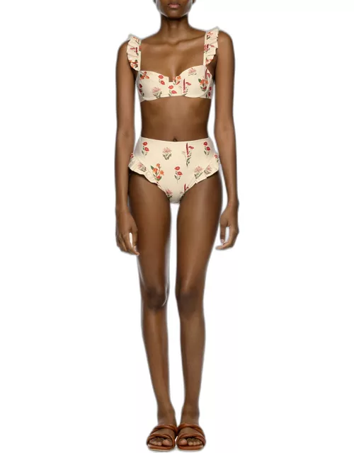 Jengibre Oasis High-Waist Bikini Bottom