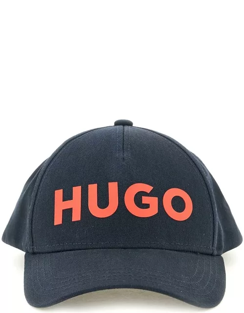 HUGO baseball cap with logo print