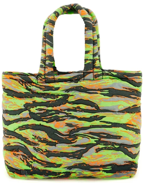 ERL camouflage puffer bag