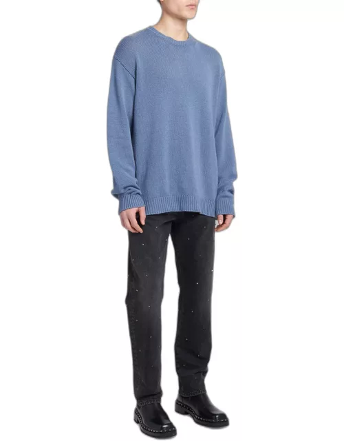 Men's Basic Cashmere Sweater