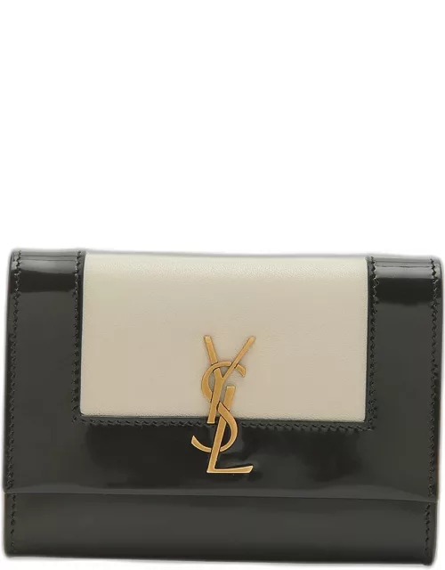 Cassandra Small YSL Patent Leather Wallet
