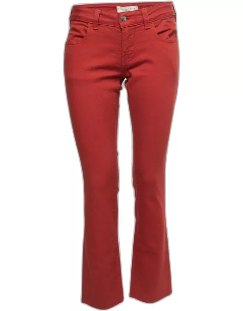 Stella McCartney Red Stretch Denim Jeans M Waist 29"