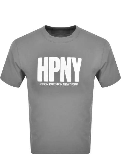 Heron Preston HPNY T Shirt Grey