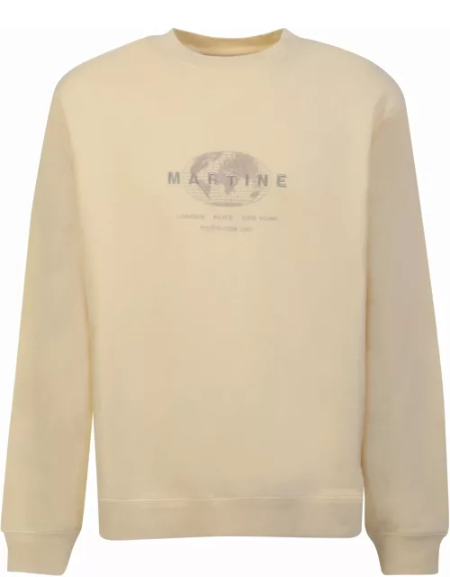 Martine Rose Embroidered Cotton Sweatshirt