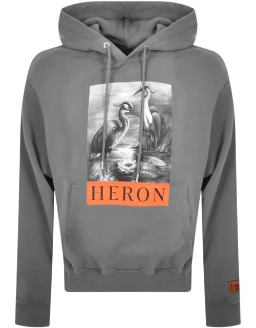Heron Preston Heron Censored Hoodie White