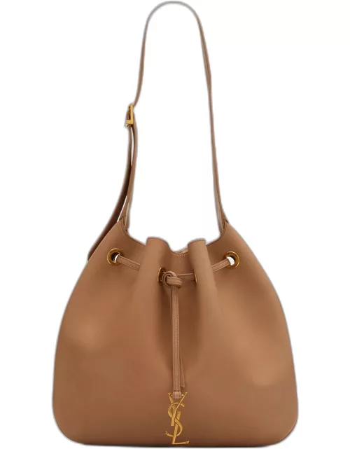 Paris VII Medium YSL Hobo Bag in Smooth Leather
