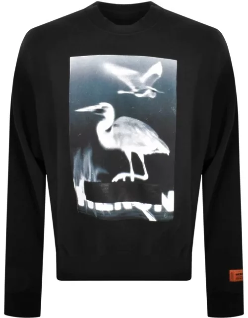 Heron Preston Censored Heron Sweatshirt Black
