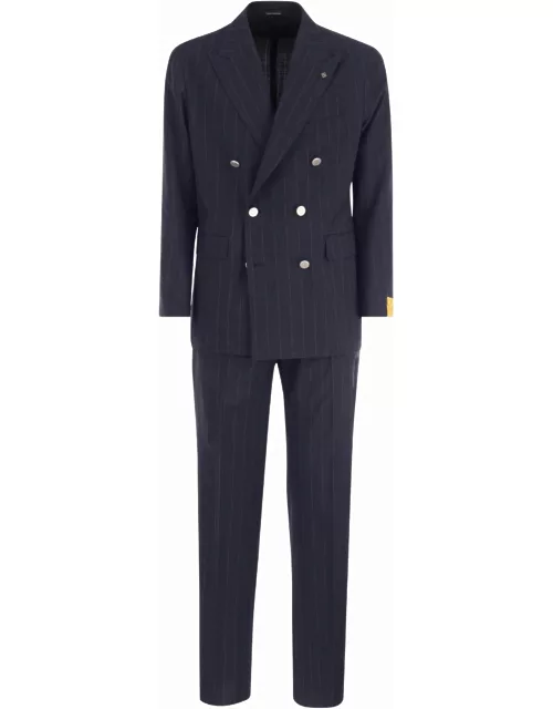 Tagliatore Double-breasted Pinstripe Suit