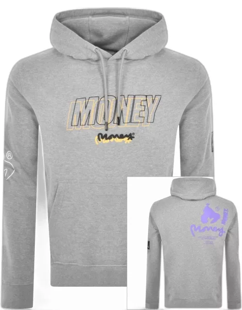 Money Compound Logo Hoodie Grey
