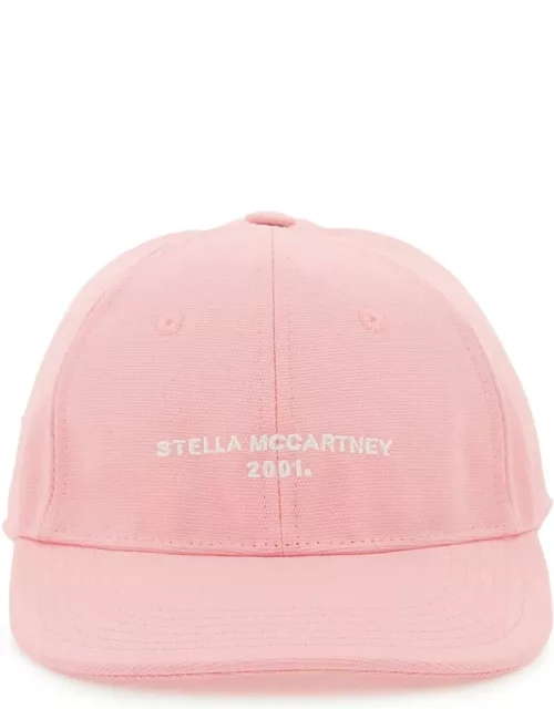 STELLA Mc CARTNEY BASEBALL CAP WITH EMBROIDERY