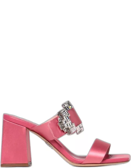 Heeled Sandals RODO Woman colour Pink