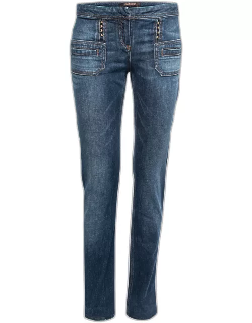 Roberto Cavalli Blue Denim Jeans S Waist 30"