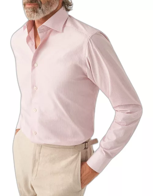Men's Contemporary Fit Stripe Dress Shirt