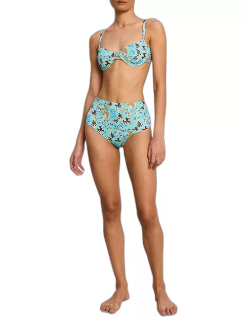 Isla High-Waist Bikini Bottom