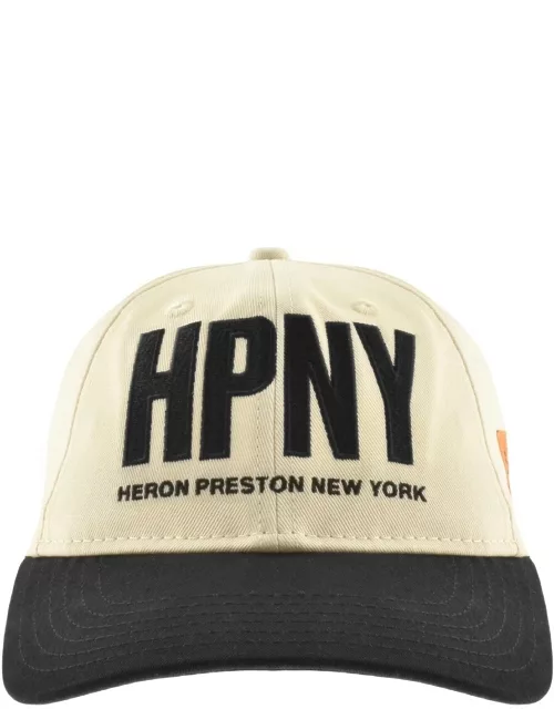 Heron Preston HPNY Racing Baseball Cap White