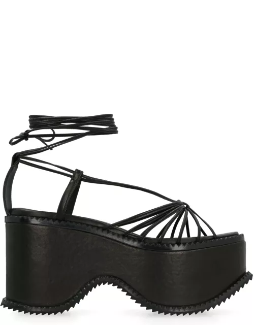 Vivienne Westwood Leather Platform Sandal