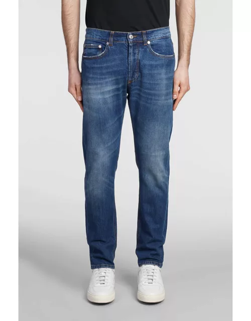 Mauro Grifoni Jeans In Blue Cotton