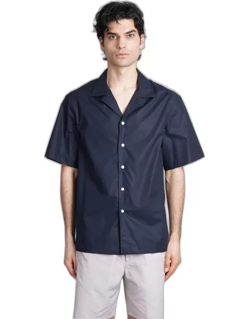 Mauro Grifoni Shirt In Blue Cotton