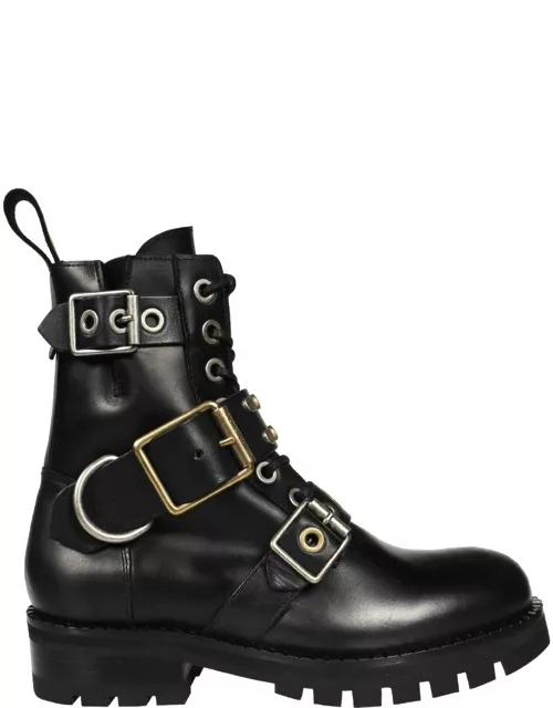 Vivienne Westwood Leather Combat Boot