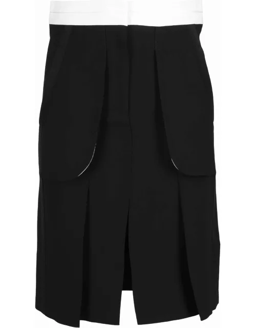 Victoria Beckham Tailored Inside Out Skirt