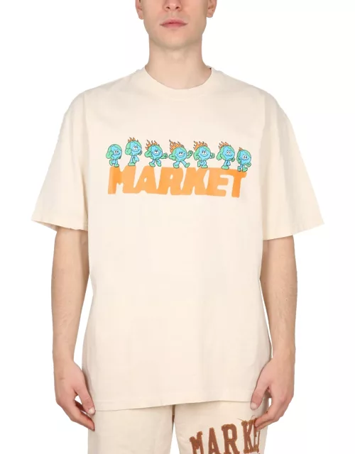 market t-shirt with logo