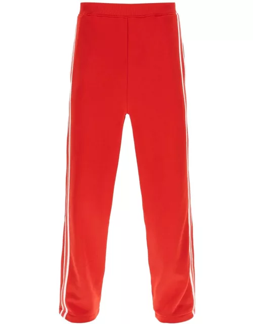 AMI ALEXANDRE MATTIUSSI TRACK PANTS WITH SIDE BAND